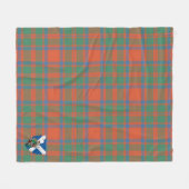 Couverture Polaire Scotts MacKintosh Ancient Tartan Plaid (Devant (Horizontal))