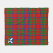 Couverture Polaire Scotts MacKintosh Moderne Tartan Plaid (Devant (Horizontal))