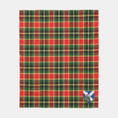 Couverture Polaire Scotts MacLachlan Chasse Tartan moderne Plaid (Devant)