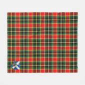 Couverture Polaire Scotts MacLachlan Chasse Tartan moderne Plaid (Devant (Horizontal))