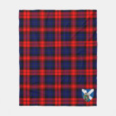 Couverture Polaire Scotts MacLachlan moderne Tartan Plaid (Devant)