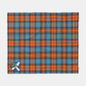 Couverture Polaire Scotts MacLachlan Plaid Tartan Ancien (Devant (Horizontal))