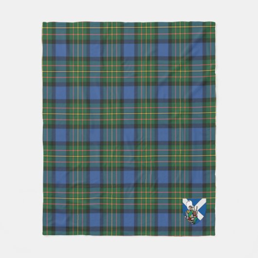 Couverture Polaire Scotts MacLaren Ancient Tartan Plaid (Devant)
