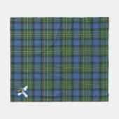 Couverture Polaire Scotts MacLaren Ancient Tartan Plaid (Devant (Horizontal))