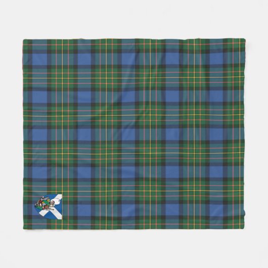 Couverture Polaire Scotts MacLaren Ancient Tartan Plaid (Devant (Horizontal))