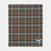 Couverture Polaire Scotts MacLaren Patiné Tartan Plaid (Devant)