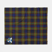 Couverture Polaire Scotts MacLellan Plaqué Tartan moderne (Devant (Horizontal))