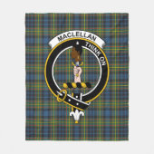 Couverture Polaire Scotts MacLellan Tartan Plaid (Devant)