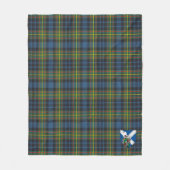 Couverture Polaire Scotts MacLellan Tartan Plaid (Devant)