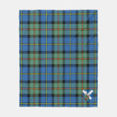 Couverture Polaire Scotts MacLeod De Harris Ancien Tartan Plaid (Devant)