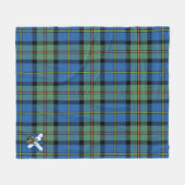 Couverture Polaire Scotts MacLeod De Harris Ancien Tartan Plaid (Devant (Horizontal))