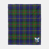 Couverture Polaire Scotts MacLeod De Harris Modern Tartan Plaid (Devant)