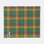 Couverture Polaire Scotts MacMillan Ancien Tartan Plaid (Devant (Horizontal))