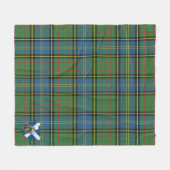 Couverture Polaire Scotts MacMillan Chasse Tartan antique Plaid (Devant (Horizontal))