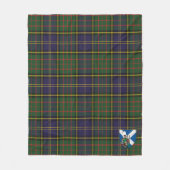 Couverture Polaire Scotts MacMillan Chasse Tartan moderne Plaid (Devant)