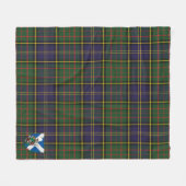 Couverture Polaire Scotts MacMillan Chasse Tartan moderne Plaid (Devant (Horizontal))