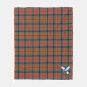 Couverture Polaire Scotts MacNaughton Plaid Tartan Ancien (Devant)