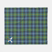 Couverture Polaire Scotts MacNeill De Barra Ancien Tartan Plaid (Devant (Horizontal))