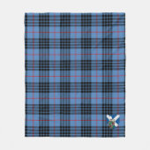 Couverture Polaire Scotts MacNeill De Barra Tartan Plaid (Devant)
