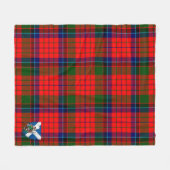 Couverture Polaire Scotts MacNicol Tartan Plaid (Devant (Horizontal))