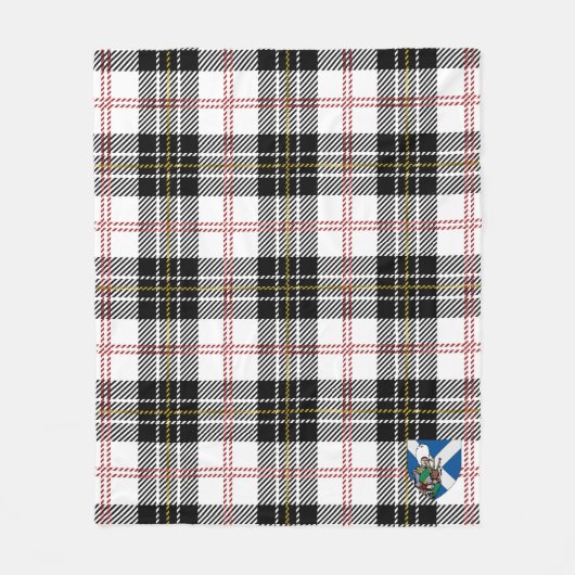 Couverture Polaire Scotts MacPherson Tartan Plaid (Devant)