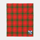 Couverture Polaire Scotts MacQuarrie moderne Tartan Plaid (Devant)