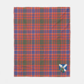 Couverture Polaire Scotts MacRae Ancient Tartan Plaid (Devant)