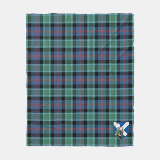 Couverture Polaire Scotts MacTaggart Tartan Plaid (Devant)