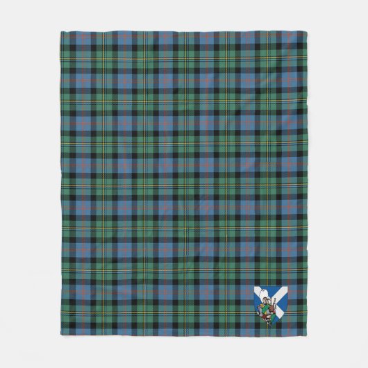 Couverture Polaire Scotts Malcolm Ancien Tartan Plaid (Devant)