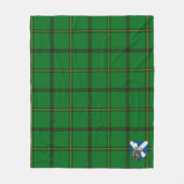 Couverture Polaire Scotts Mar Tribe Tartan Plaid (Devant)