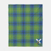 Couverture Polaire Scotts Marjoribanks Ancien Tartan Plaid (Devant)