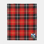 Couverture Polaire Scotts Marjoribanks Tartan Plaid (Devant)