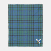 Couverture Polaire Scotts Matheson Chasse Tartan antique Plaid (Devant)