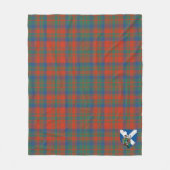 Couverture Polaire Scotts Matheson Tartan Plaid Ancien (Devant)