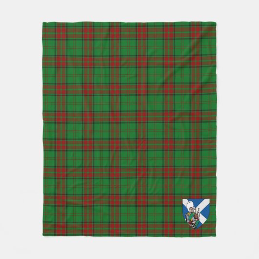 Couverture Polaire Scotts Maxwell Chasse Tartan Plaid (Devant)