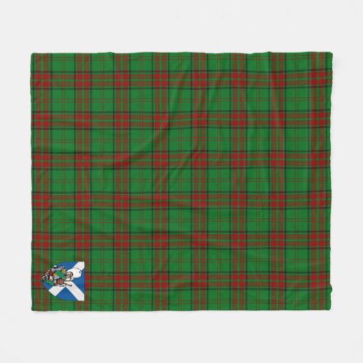 Couverture Polaire Scotts Maxwell Chasse Tartan Plaid (Devant (Horizontal))