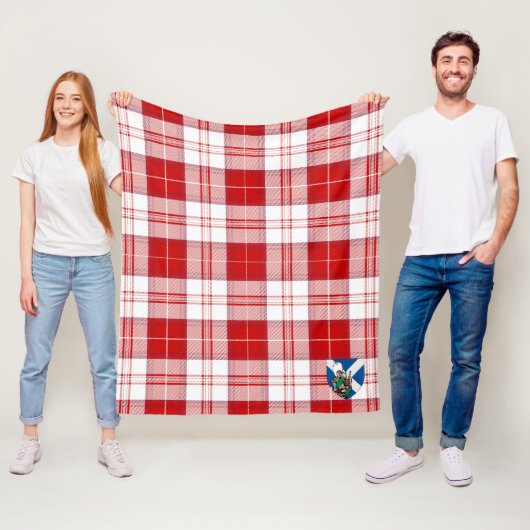 Couverture Polaire Scotts Maxwell Plaid Tartan Plaid (En situation)