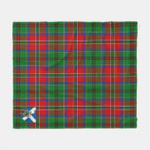 Couverture Polaire Scotts McCulloch Tartan Plaid (Devant (Horizontal))