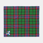 Couverture Polaire Scotts McGeachie Tartan Plaid (Devant (Horizontal))