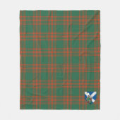 Couverture Polaire Scotts Menzies Green Ancient Tartan Plaid (Devant)
