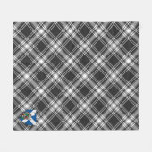 Couverture Polaire Scotts Menzies Tartan Plaid (Devant (Horizontal))