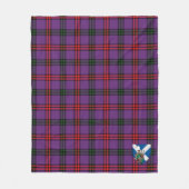 Couverture Polaire Scotts Montgomery Moderne Tartan Plaid (Devant)