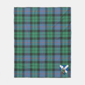 Couverture Polaire Scotts Morrison Ancien Tartan Plaid (Devant)