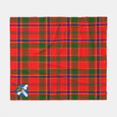 Couverture Polaire Scotts Munro moderne Tartan Plaid (Devant (Horizontal))