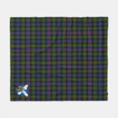 Couverture Polaire Scotts Murray d'Atholl Tartan Plaid moderne (Devant (Horizontal))