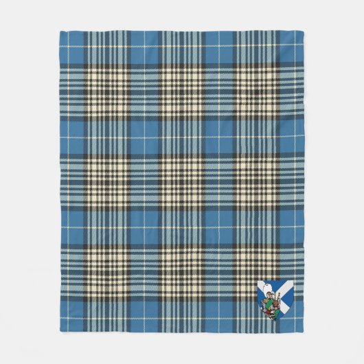 Couverture Polaire Scotts Napier Ancien Tartan Plaid (Devant)