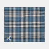 Couverture Polaire Scotts Napier Tartan Plaid Moderne (Devant (Horizontal))