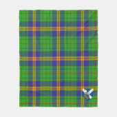 Couverture Polaire Scotts New Mexico Tartan Plaid (Devant)