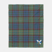 Couverture Polaire Scotts Nicolson Chasse Ancien Tartan Plaid (Devant)