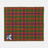 Couverture Polaire Scotts Nithsdale Tartan Plaid (Devant (Horizontal))